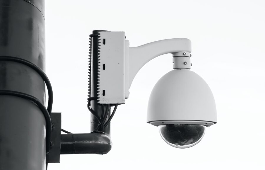 Kameraövervakning utomhus för företag